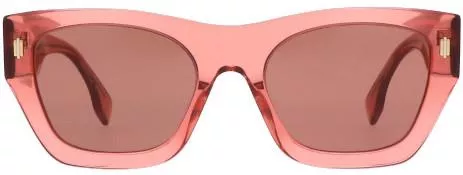 Γυναικεία Γυαλιά Ηλίου Fendi με Κοκκάλινο Σκελετό Ροζ