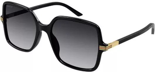 Γυναικεία Γυαλιά Ηλίου Gucci με Κοκκάλινο Σκελετό Μαύρο