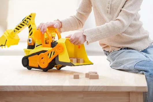 Εκσκαφέας Spin Master Rubble Crew: Rubbles Bark Yard Deluxe Bulldozer Vehicle 6068074 για 3+ Ετών