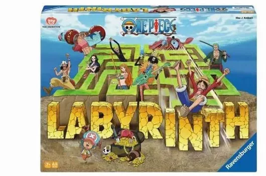 Επιτραπέζιο Παιχνίδι Ravensburger One Piece Labyrinth για 2-4 Παίκτες για 7+ Ετών