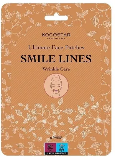 Μάσκα Προσώπου Kocostar Ultimate Patches για τις Ρυτίδες Γύρω από το Στόμα 6τμχ