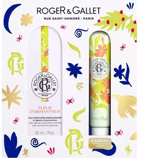 Σετ Αρωμάτων Roger & Gallet Fleur D'osmanthus Eau de Parfum 30ml & Hand Cream 30ml