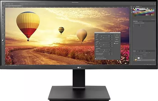 Gaming Οθόνη LG 34BR65F Ultrawide IPS HDR Monitor 34" FHD 2560x1080 5ms Μαύρο