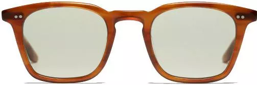 Unisex Γυαλιά Ηλίου Peter and May με Κοκκάλινο Σκελετό Καφέ