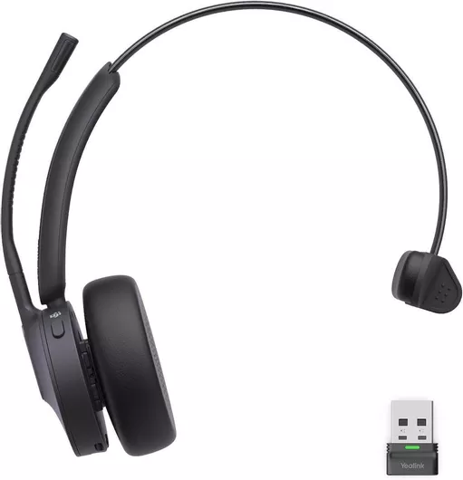 VOIP Headset Yealink Bluetooth Μαύρο