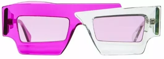 Γυαλιά Ηλίου Kuboraum με Κοκκάλινο Σκελετό Μοβ