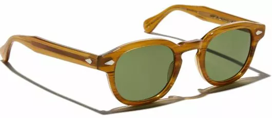 Γυαλιά Ηλίου Moscot με Κοκκάλινο Σκελετό Καφέ