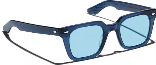 Γυαλιά Ηλίου Moscot με Κοκκάλινο Σκελετό Μπλε