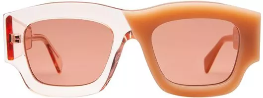 Γυναικεία Γυαλιά Ηλίου Kuboraum με Κοκκάλινο Σκελετό Πολύχρωμο