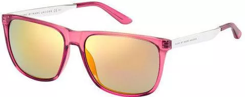 Γυναικεία Γυαλιά Ηλίου Marc By Marc Jacobs Καθρεύτης Τετράγωνα 58mm με Ροζ Φακό & Ροζ Σκελετό