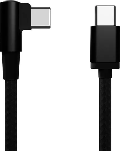 Καλώδιο Multiport Cablexpert CC-USB2-CMCML-0.2M Braided USB Type-C Male to Male Charging & Data Cable 0.2m Μαύρο