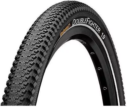 Λάστιχο Ποδηλάτου Continental Opona MTB Double Fighter III 24x1.75 Μαύρο