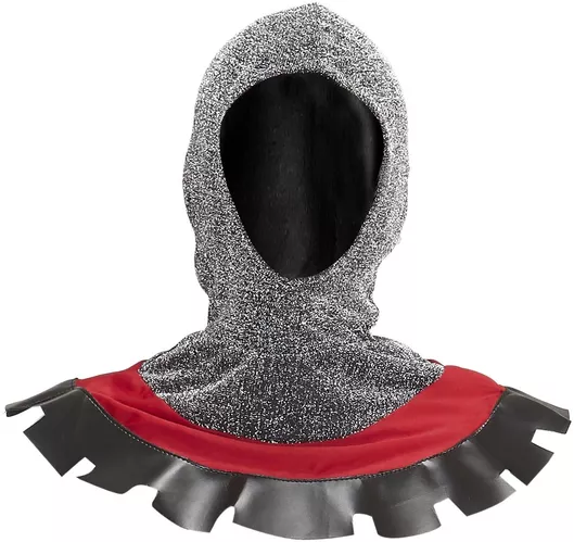 Αποκριάτικο Καπέλο/Κουκούλα Widmann Ιππότη Μεσαίωνα Γκρι