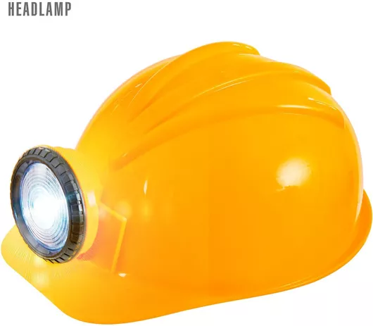 Αποκριάτικο Καπέλο/Κράνος Widmann Μάστορα Κίτρινο