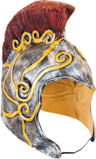 Αποκριάτικο Καπέλο/Περικεφαλαία Widmann Ρωμαίου Γκρι