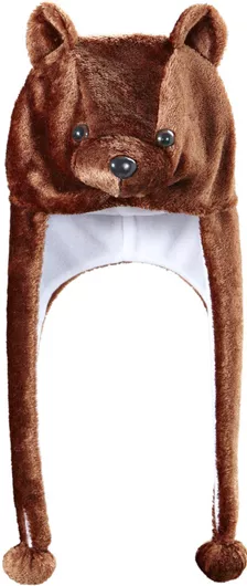 Αποκριάτικο Καπέλο/Σκούφος Widmann Αρκούδα Καφέ