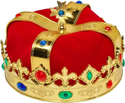 Αποκριάτικο Καπέλο/Στέμμα Widmann Βασιλικό Κόκκινο