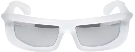 Γυαλιά Ηλίου Off-White με Κοκκάλινο Σκελετό Λευκό