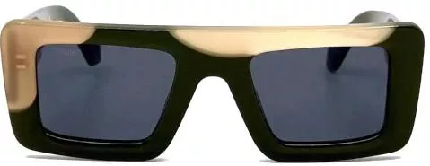 Γυαλιά Ηλίου Off-White με Κοκκάλινο Σκελετό Μαύρο