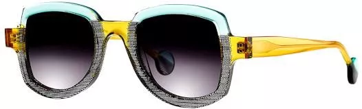 Γυαλιά Ηλίου Theo με Κοκκάλινο Σκελετό Πολύχρωμο