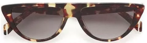 Γυναικεία Γυαλιά Ηλίου Kaleos Cat Eye 54mm με Καφέ Φακό & Ταρταρούγα Σκελετό