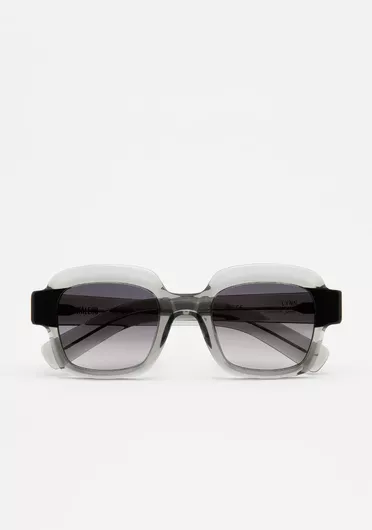 Γυναικεία Γυαλιά Ηλίου Kaleos Τετράγωνα 50mm με Γκρι Φακό & Γκρι Σκελετό