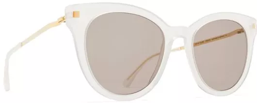 Γυναικεία Γυαλιά Ηλίου Mykita με Κοκκάλινο Σκελετό Λευκό