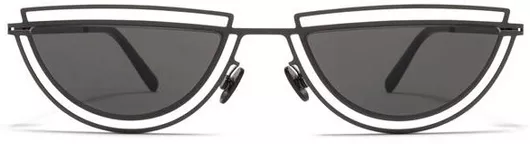 Γυναικεία Γυαλιά Ηλίου Mykita με Μεταλλικό Σκελετό Μαύρο