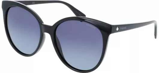 Γυναικεία Γυαλιά Ηλίου Polaroid με Κοκκάλινο Σκελετό Μαύρο