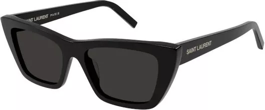 Γυναικεία Γυαλιά Ηλίου Saint Laurent με Κοκκάλινο Σκελετό Μαύρο