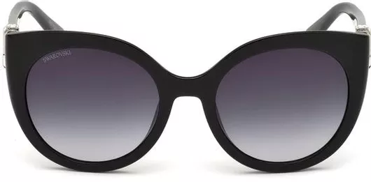 Γυναικεία Γυαλιά Ηλίου Swarovski με Κοκκάλινο Σκελετό Μαύρο