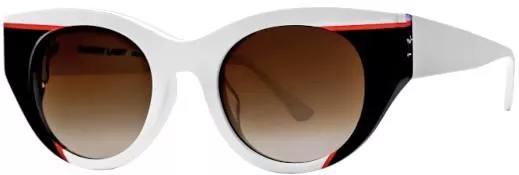 Γυναικεία Γυαλιά Ηλίου Thierry Lasry με Κοκκάλινο Σκελετό Λευκό