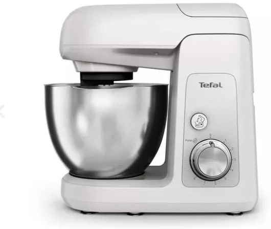 Κουζινομηχανή Tefal 1100W με Ανοξείδωτο Κάδο 4.6lt Γκρι