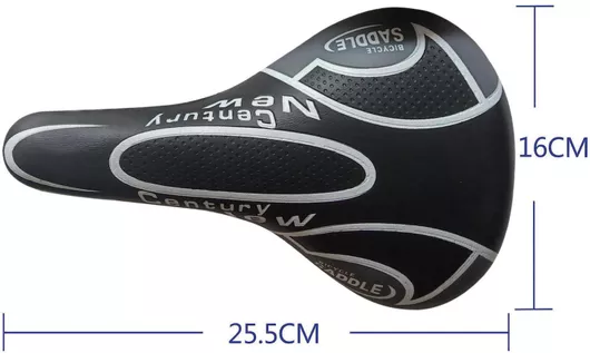 Σέλα Ποδηλάτου Tpster TPS-17881 17881 25.5x16cm Μαύρο