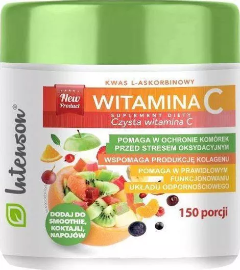 Intenson Vitamin C Βιταμίνη για Ενέργεια & το Ανοσοποιητικό 150gr