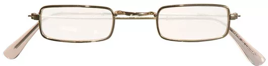 Αποκριάτικα Γυαλιά Μακρόστενα με Τζάμι Διάφανο