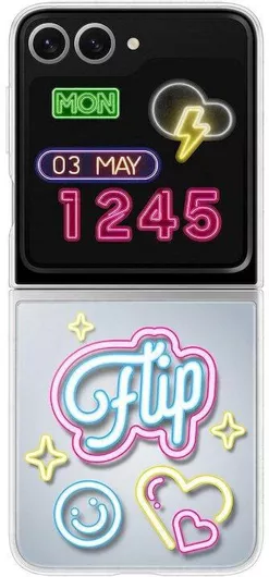 Θήκη Κινητού Samsung Back Cover για Samsung Galaxy Z Flip 6 με Ring Holder Σιλικόνη Γαλάζιο