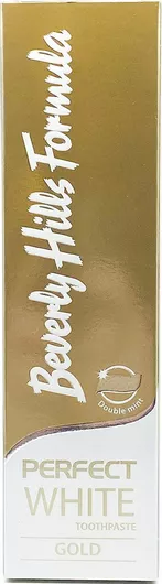 Οδοντόκρεμα Beverly Hills Formula Perfect White Gold Toothpaste 100ml