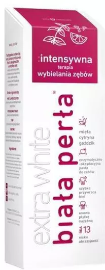 White Pearl Intensive Therapy Whitening Toothpaste 75ml