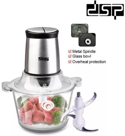 Πολυκόπτης Multi Κρέατος DSP KM4024 400W με Δοχείο 1.5lt & 4 Λεπίδες