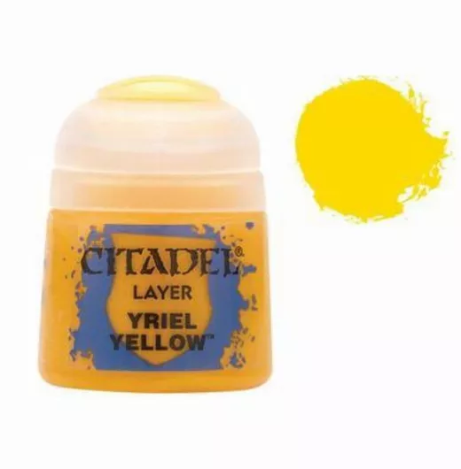 Χρώμα Μοντελισμού Citadel Layer 12ml Yriel Yellow