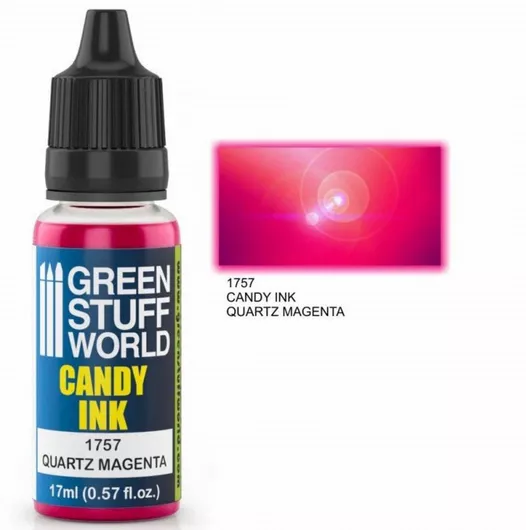 Χρώμα Μοντελισμού Green Stuff World Candy Ink 17ml Quartz Magenta