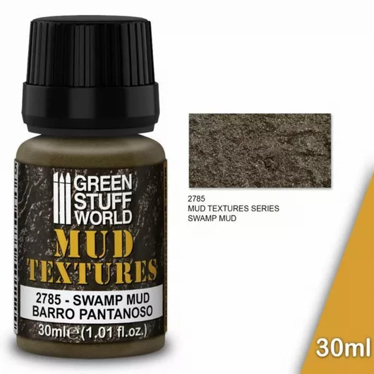 Χρώμα Μοντελισμού Green Stuff World Texture Swamp Mud 30ml Καφέ