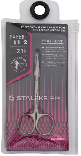 Ψαλίδι Νυχιών Staleks Pro Expert 11 Type 2 Inox για Πετσάκια για Αριστερόχειρες