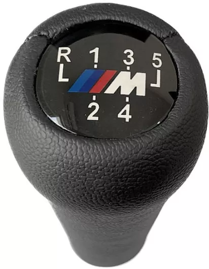 Πόμολο Ταχυτήτων για BMW Σειρά 1 / E87 / Σειρά 3 / E30 / E36 / E46 / E90 / E91 / E92 / Σειρά 5 / E34 / E39 / E60 / Σειρά 6 / Σειρά 7 / X1 / X3 / X5 / E53 / Z4 / Z8 Μαύρο
