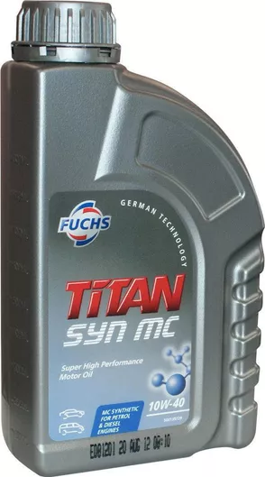 Λάδι Αυτοκινήτου Fuchs Titan Syn MC 10W-40 A3/B4 1lt