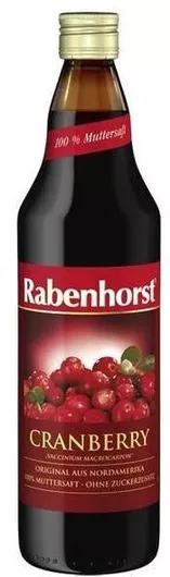 Χυμός Rabenhorst Cranberries 100gr 750ml