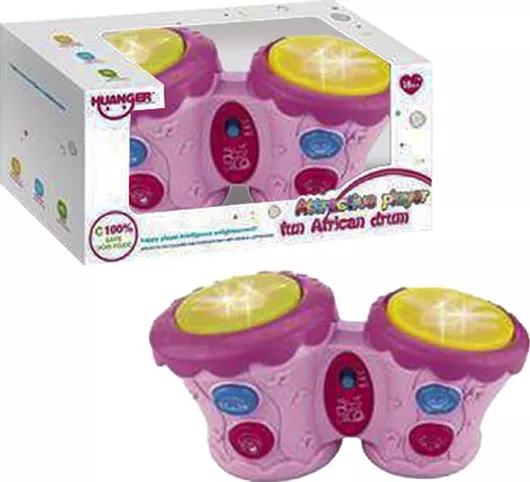 Τύμπανο ToyMarkt African (Διάφορα Σχέδια) 1τμχ για 3+ Ετών