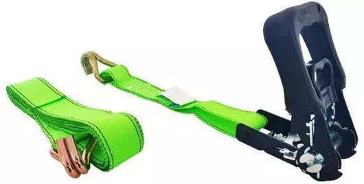 Ιμάντας Αποσκευών Fastlink Αυτοκινήτου 500x3.8cm με Καστάνια Πράσινο
