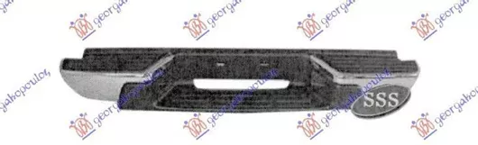 Προφυλακτηρας Πισω Χρωμιο Βασεις Isuzu P U D-max 02-07 Undefined